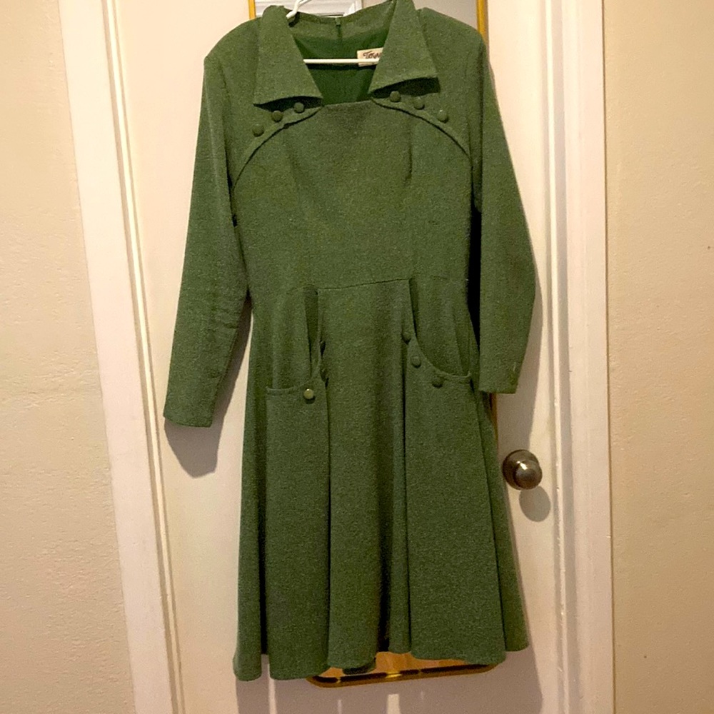 Tatyana Judy Green dress size large